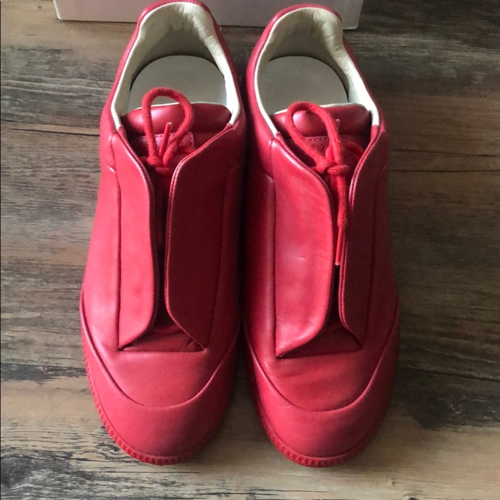 Women’s Maison Martin Margiela Future Low Top Red